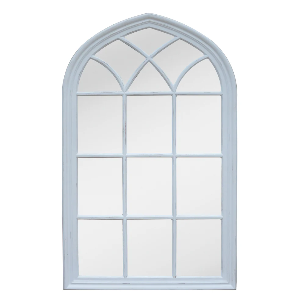Arch Window Mirror | Off White - Image 2