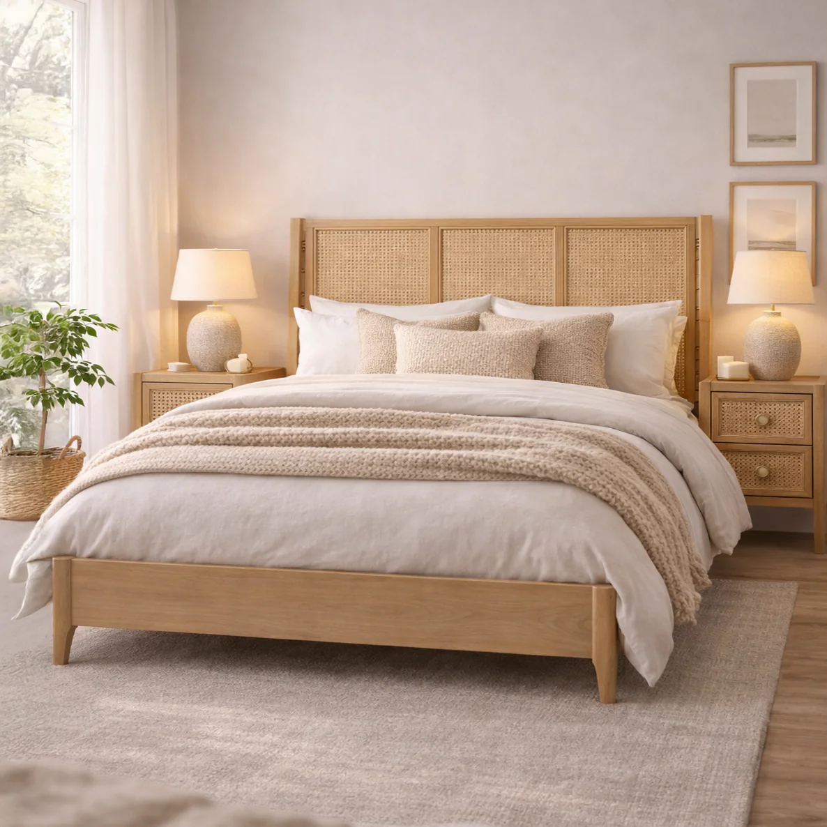 Bali Rattan 5ft Kingsize Bed