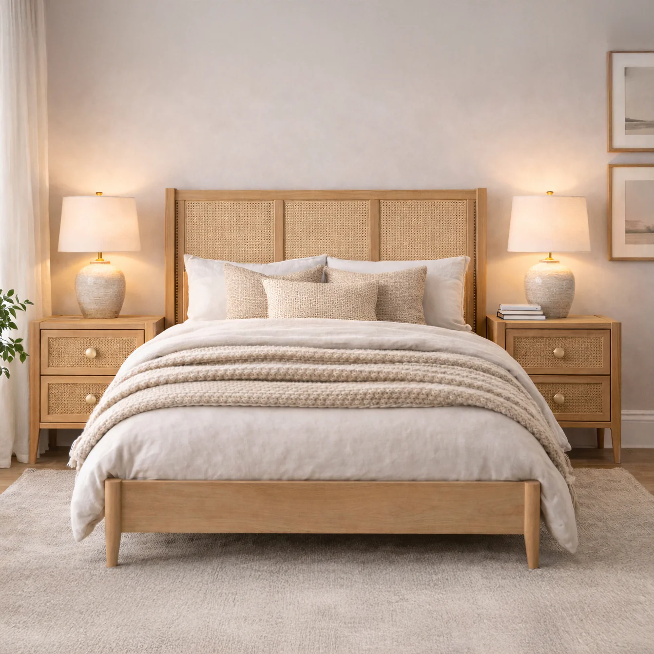 Bali Rattan 5ft Kingsize Bed - Image 2