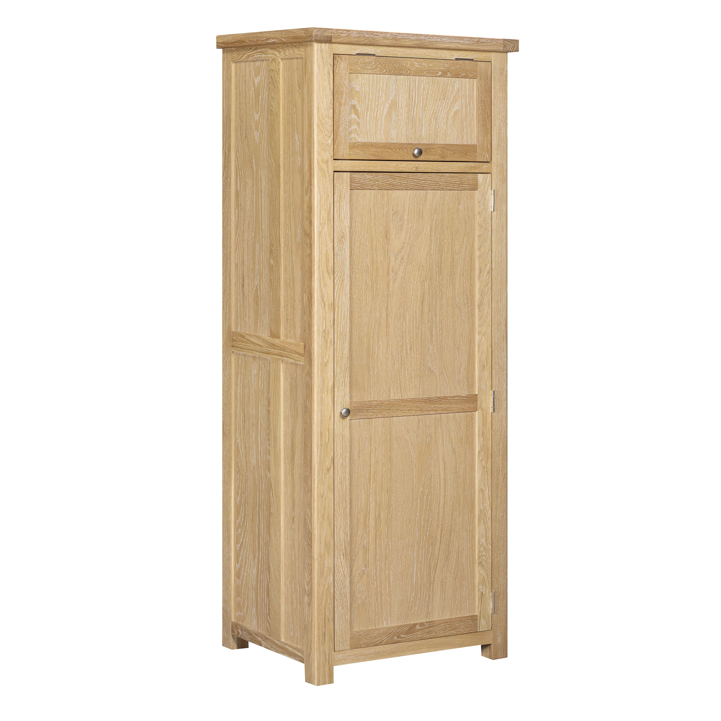 Bath Whitewash Oak Pantry Unit - Image 7