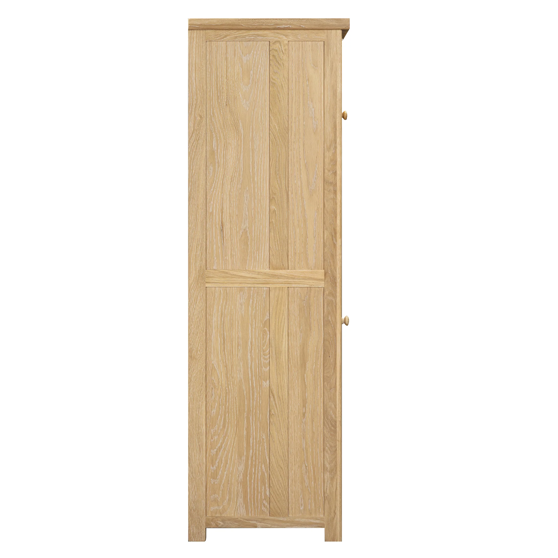 Bath Whitewash Oak Pantry Unit - Image 8