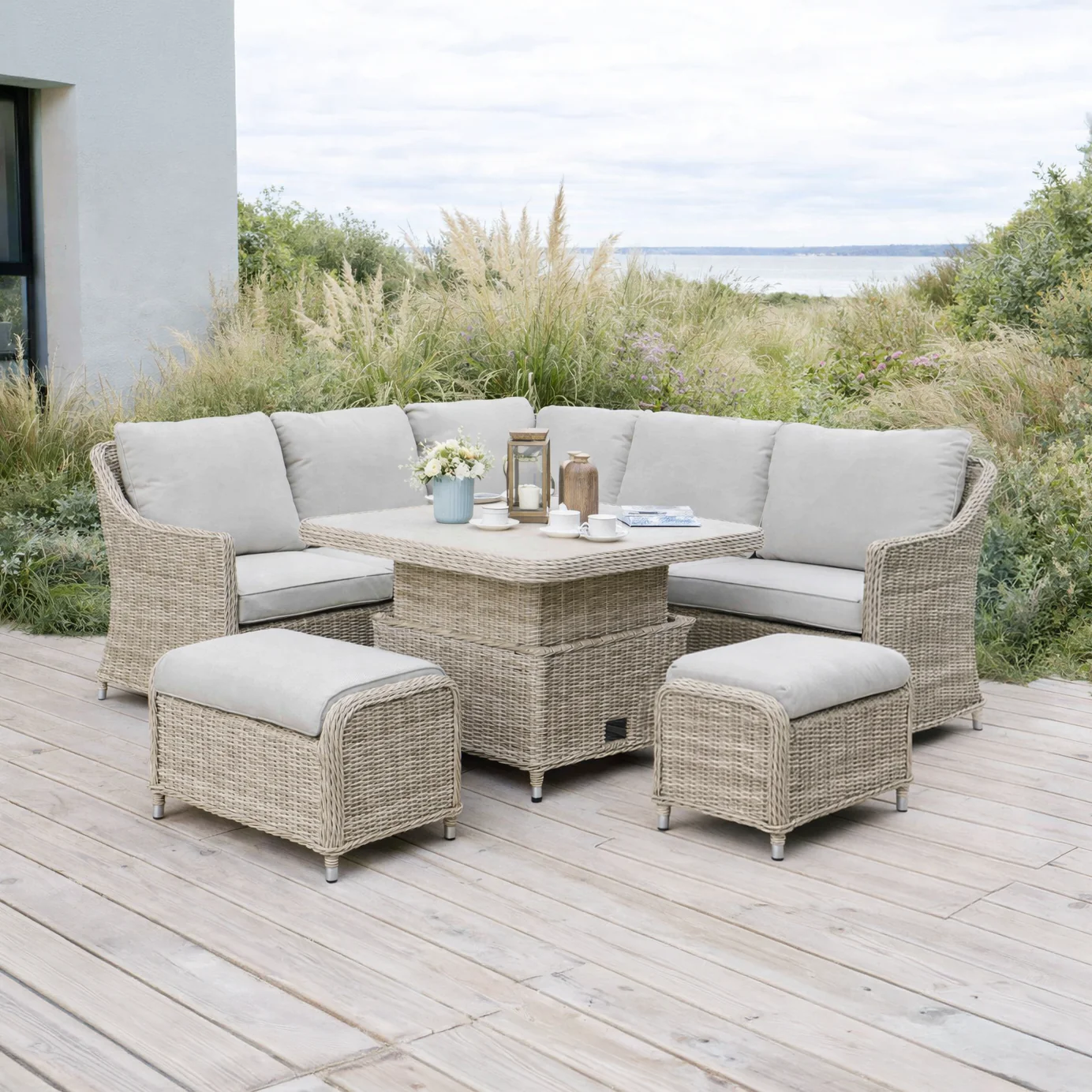 Beaulieu Garden Corner Dining Set Waterproof Cover - Image 4