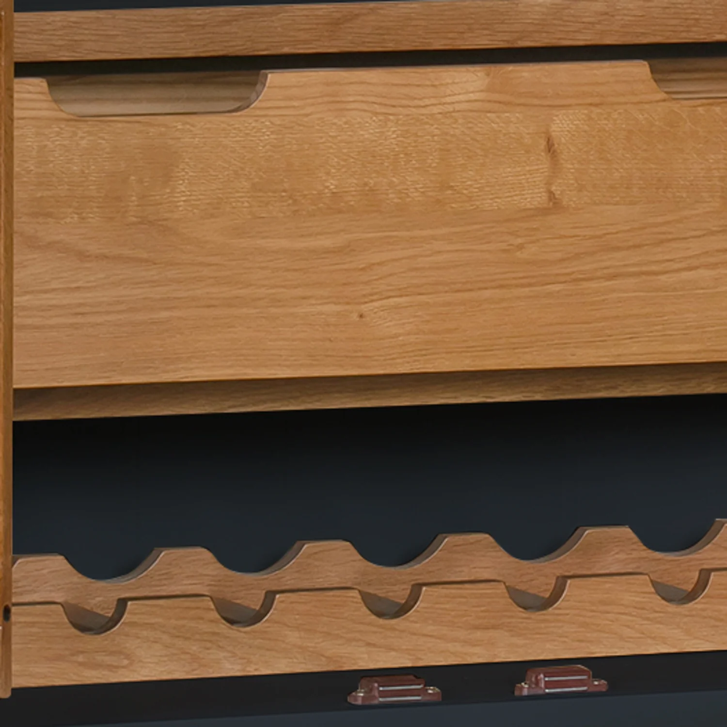 Cambridge Blue Painted Oak Larder Unit - Image 8