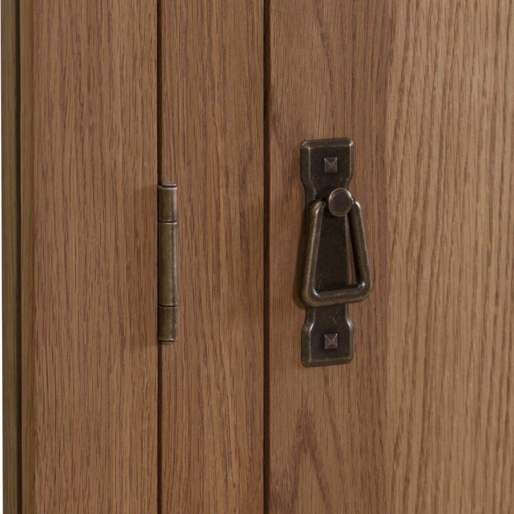 Cambridge Oak Double Wardrobe - Image 8