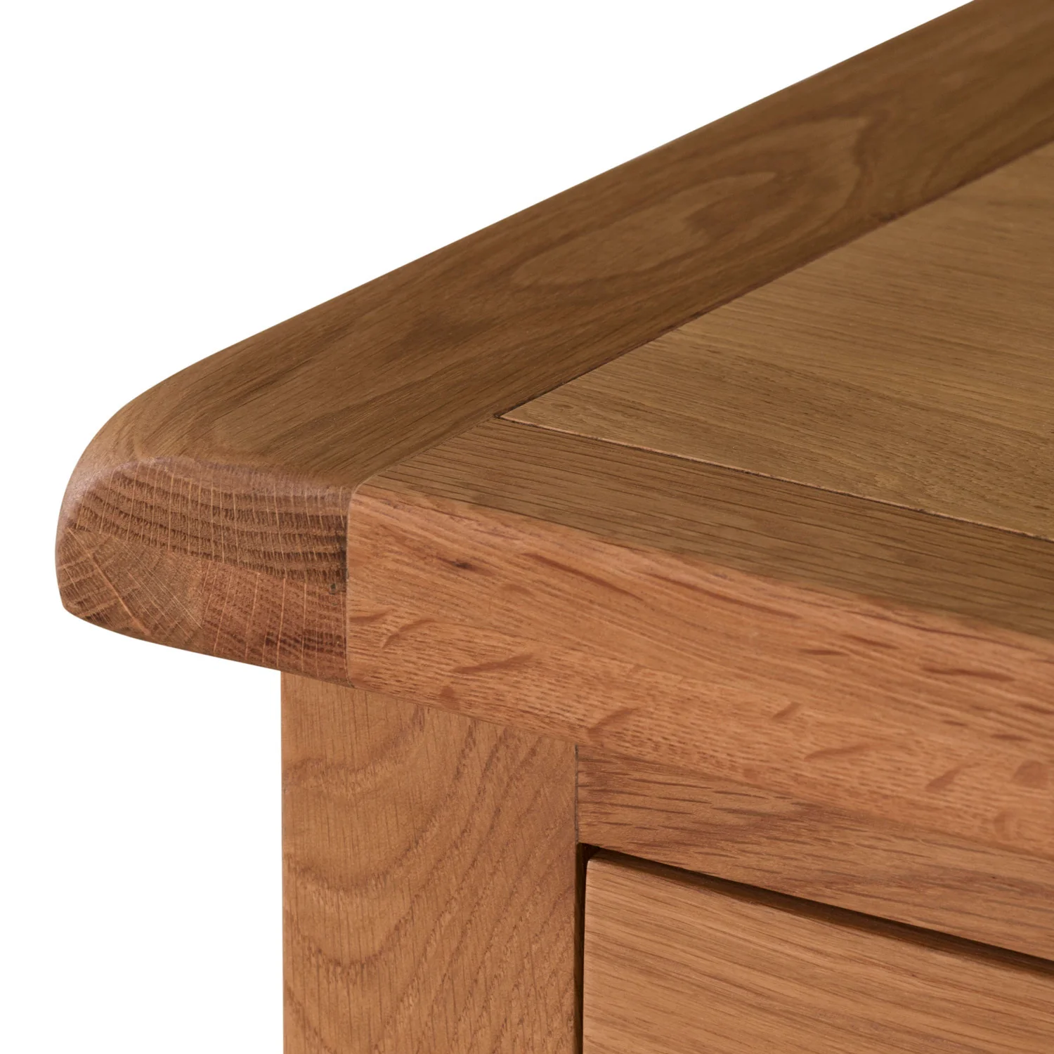 Cambridge Oak 1 Drawer Lamp Table - Image 6