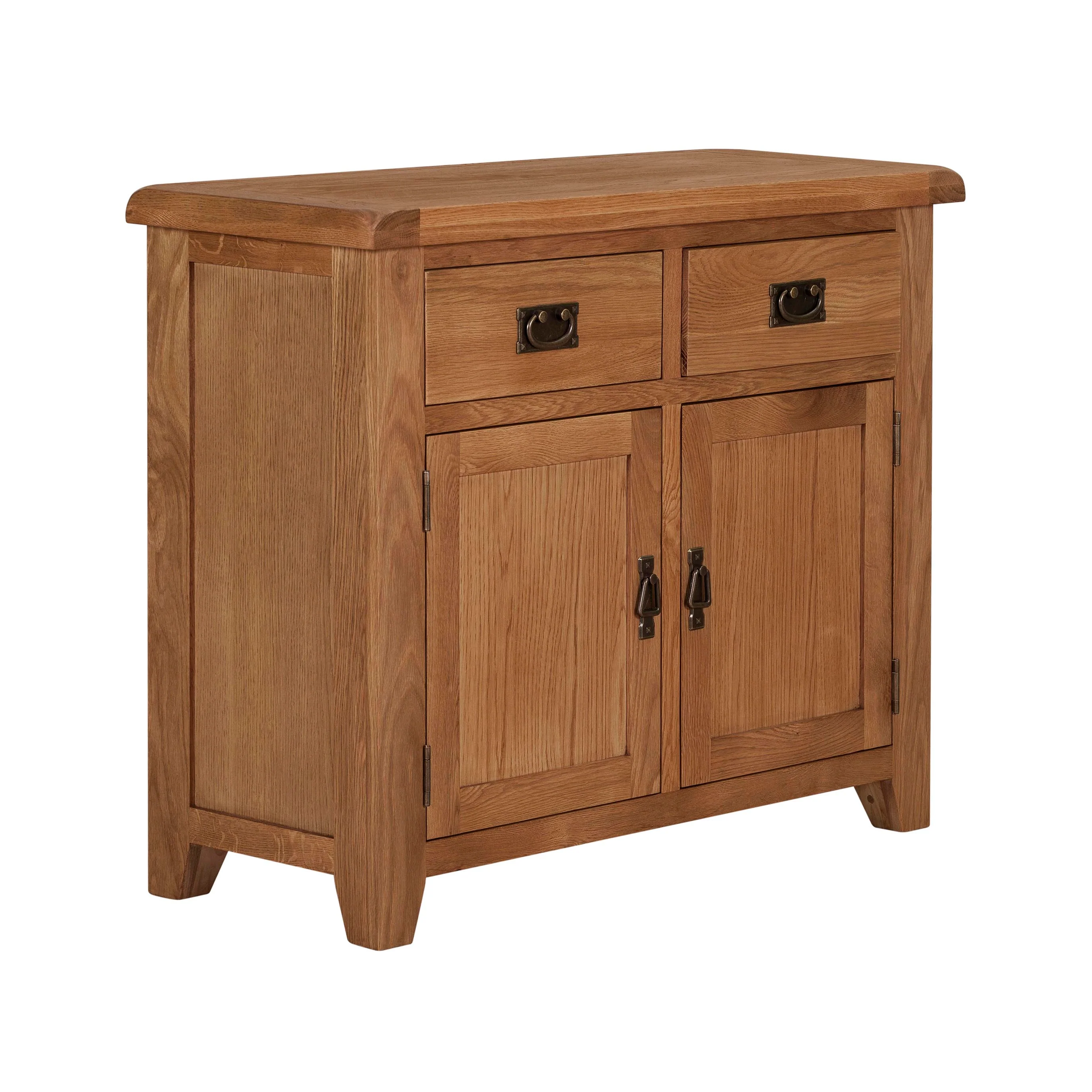 Cambridge Oak 2 Door 2 Drawer Sideboard - Image 4