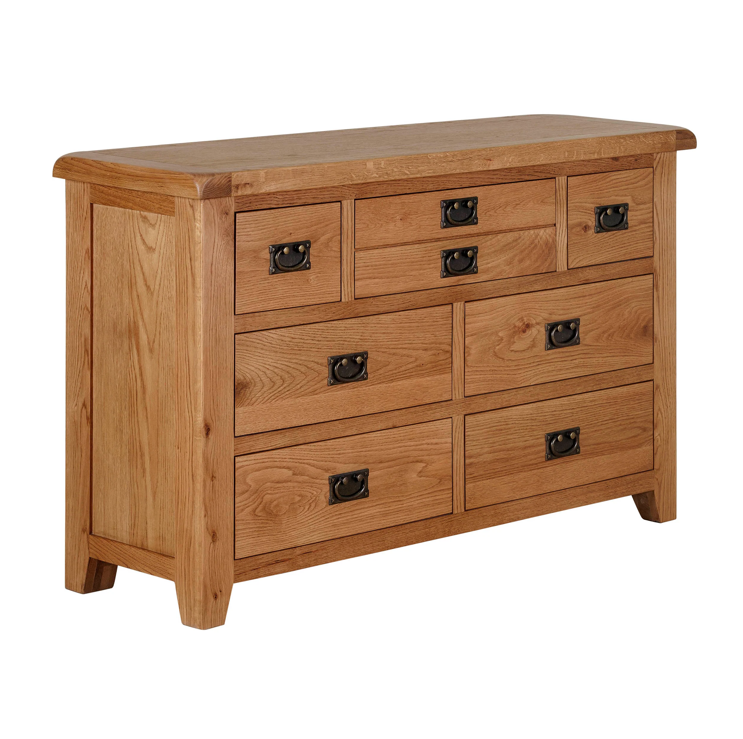 Cambridge Oak 3 Over 4 Chest Of Drawers - Image 4