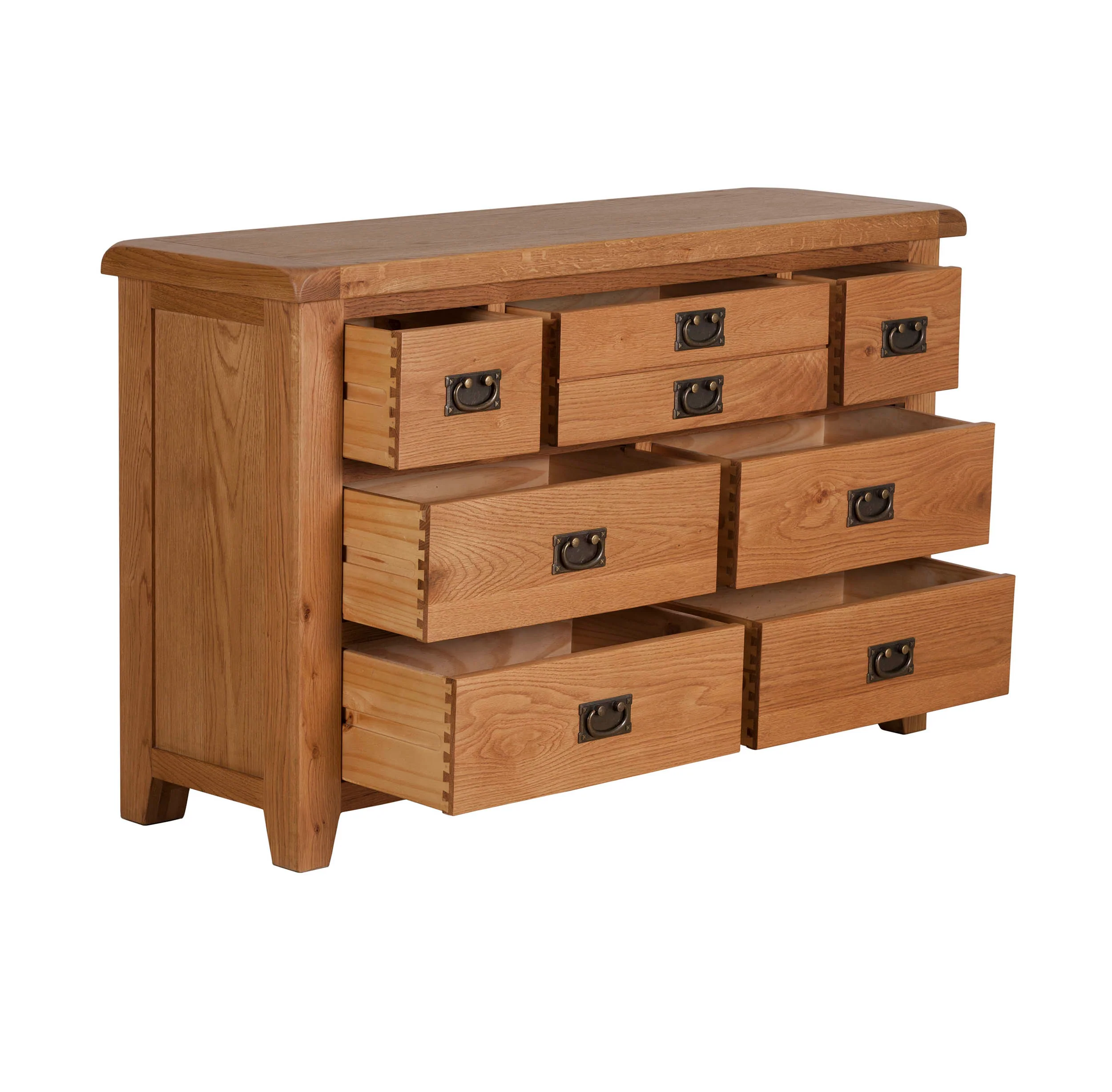 Cambridge Oak 3 Over 4 Chest Of Drawers - Image 5
