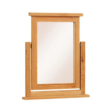 Cambridge Oak Dressing Mirror - Image 3
