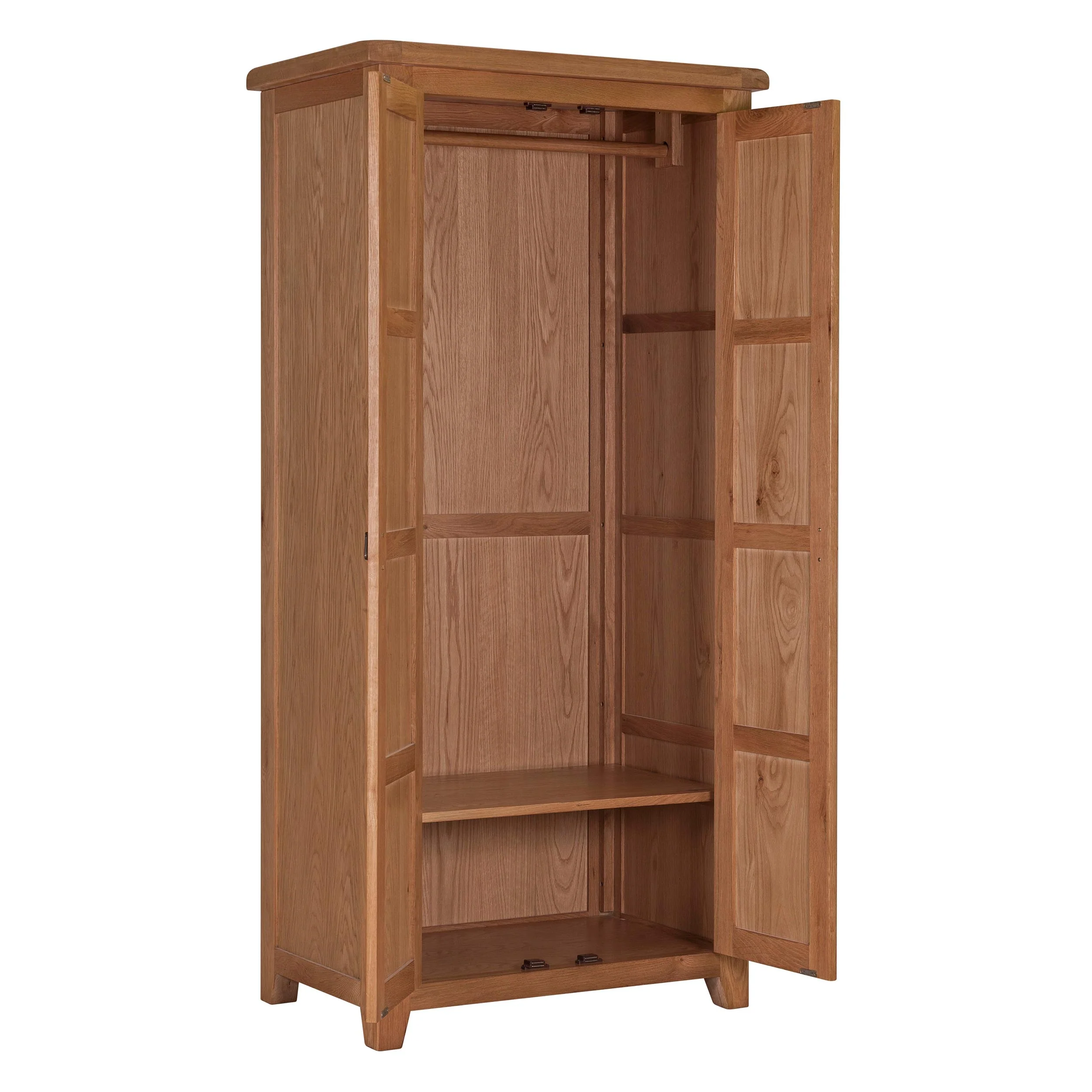Cambridge Oak Full Hanging Wardrobe - Image 7