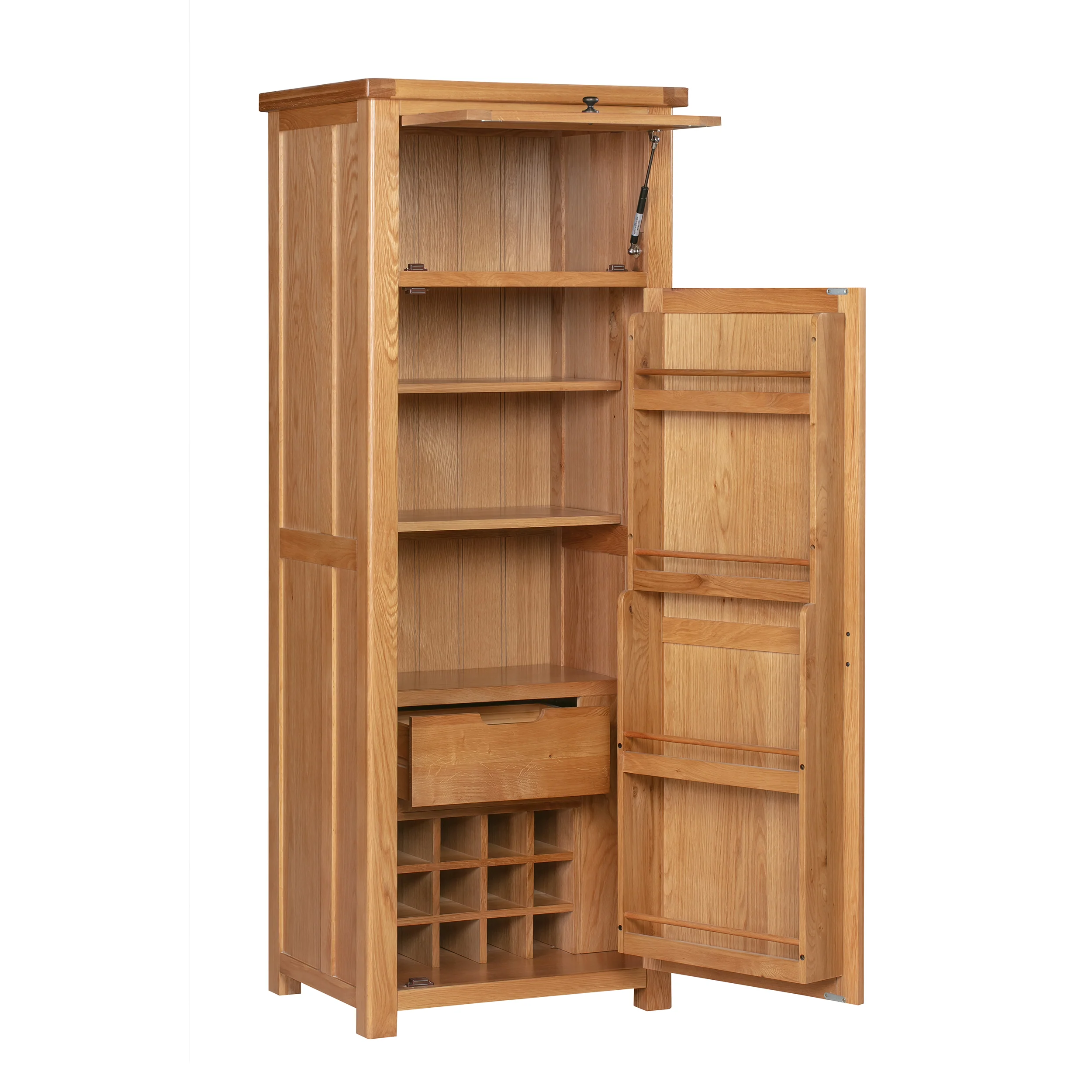 Cambridge Oak Pantry Unit - Image 3