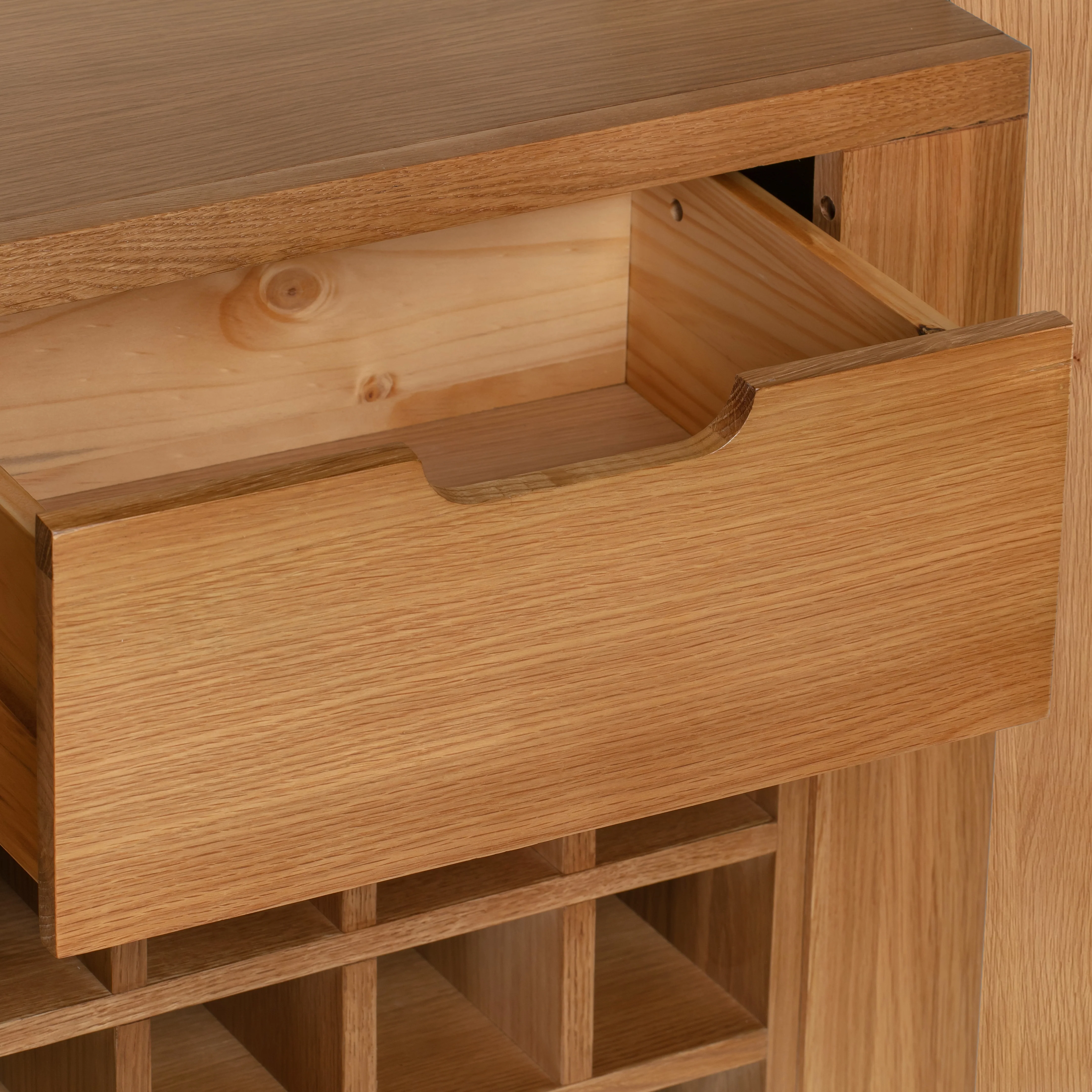 Cambridge Oak Pantry Unit - Image 6