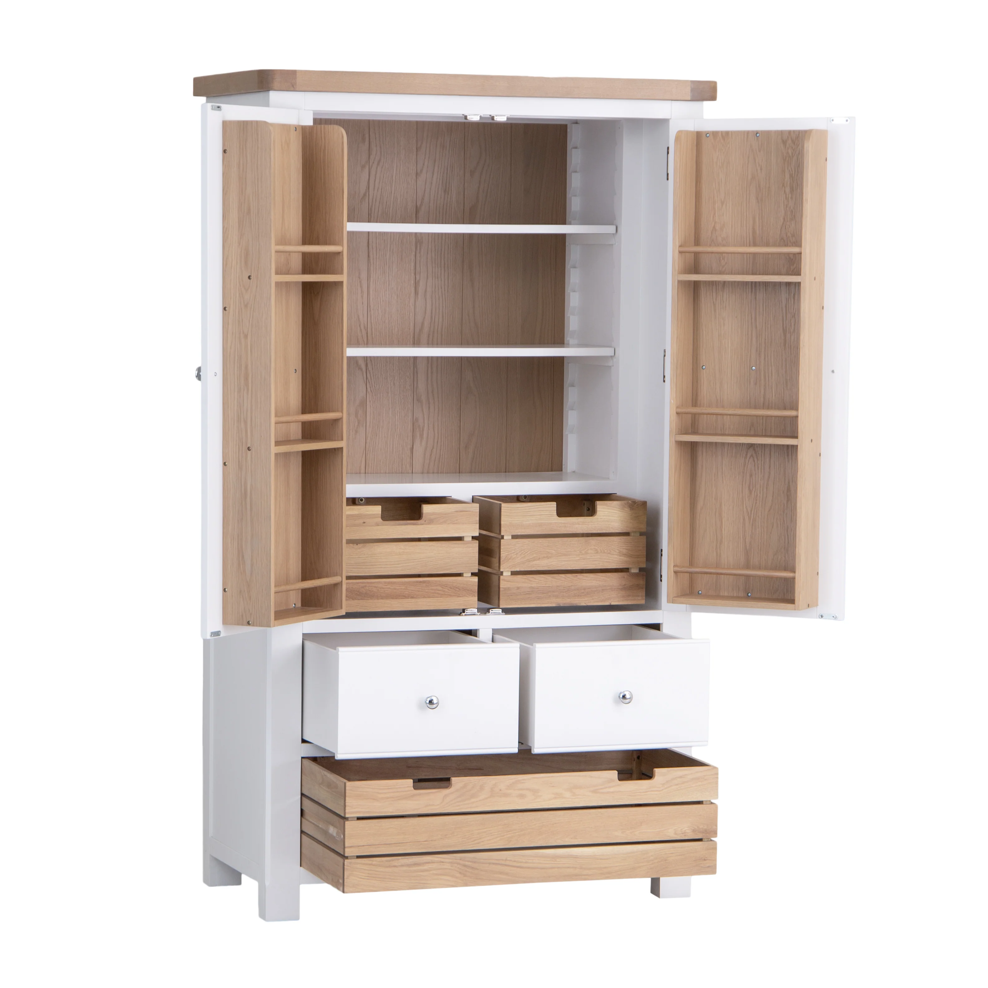 Clover Painted Double Larder - Image 6