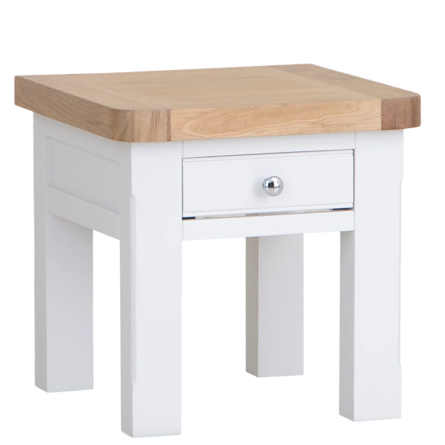 Clover Painted Lamp Table - Image 3