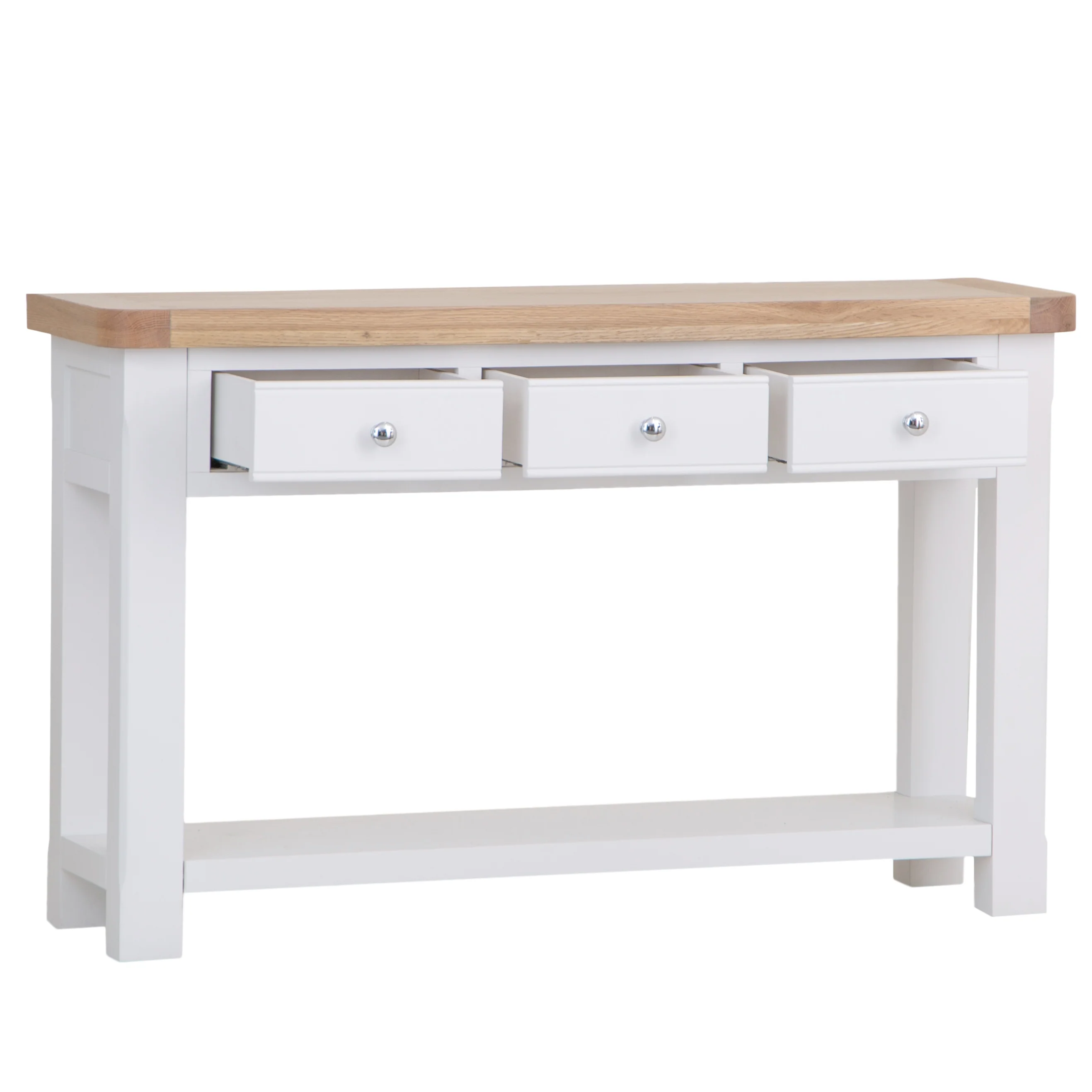 Clover Painted Large Console Table - Image 4