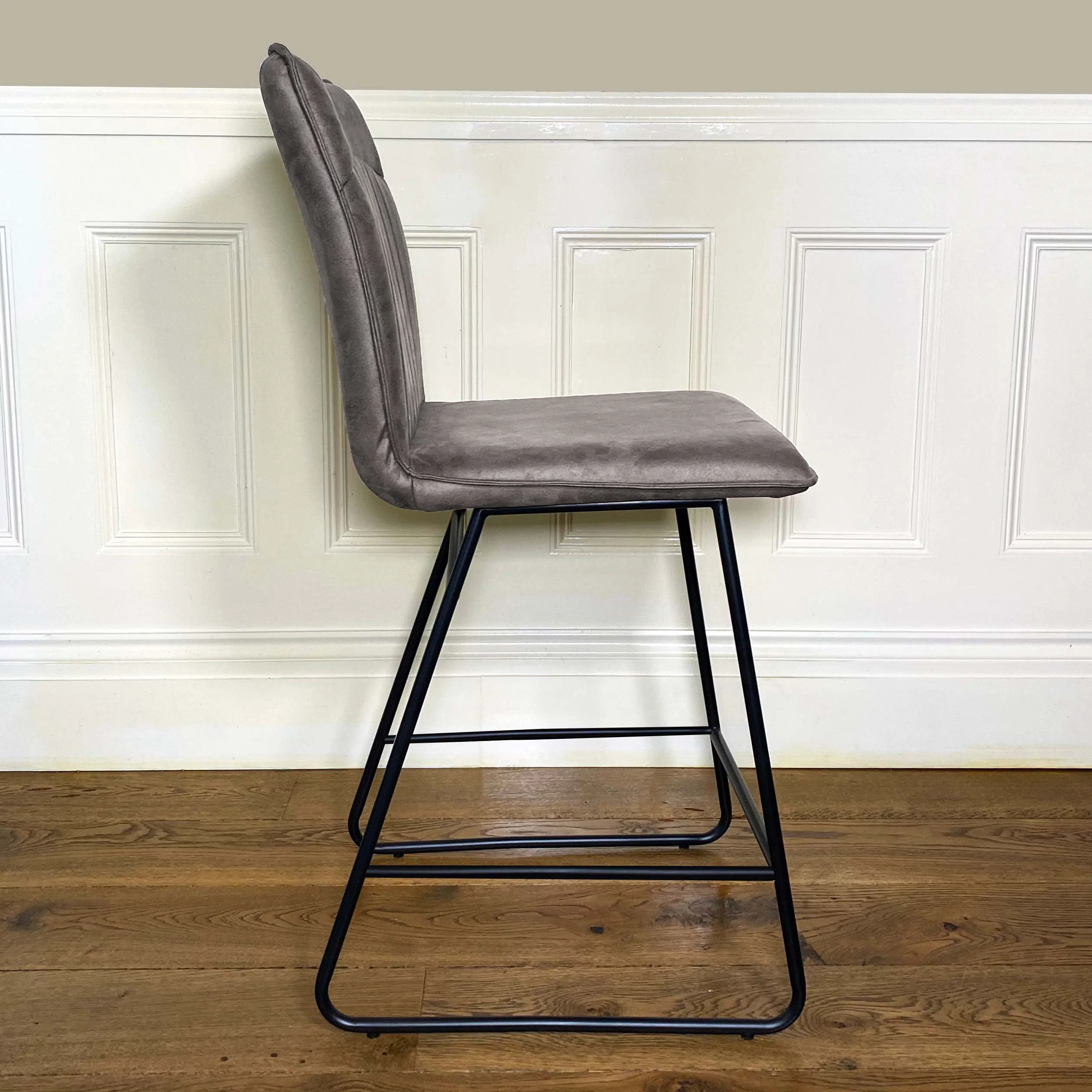 Cooper Bar Stool | Taupe - Image 3