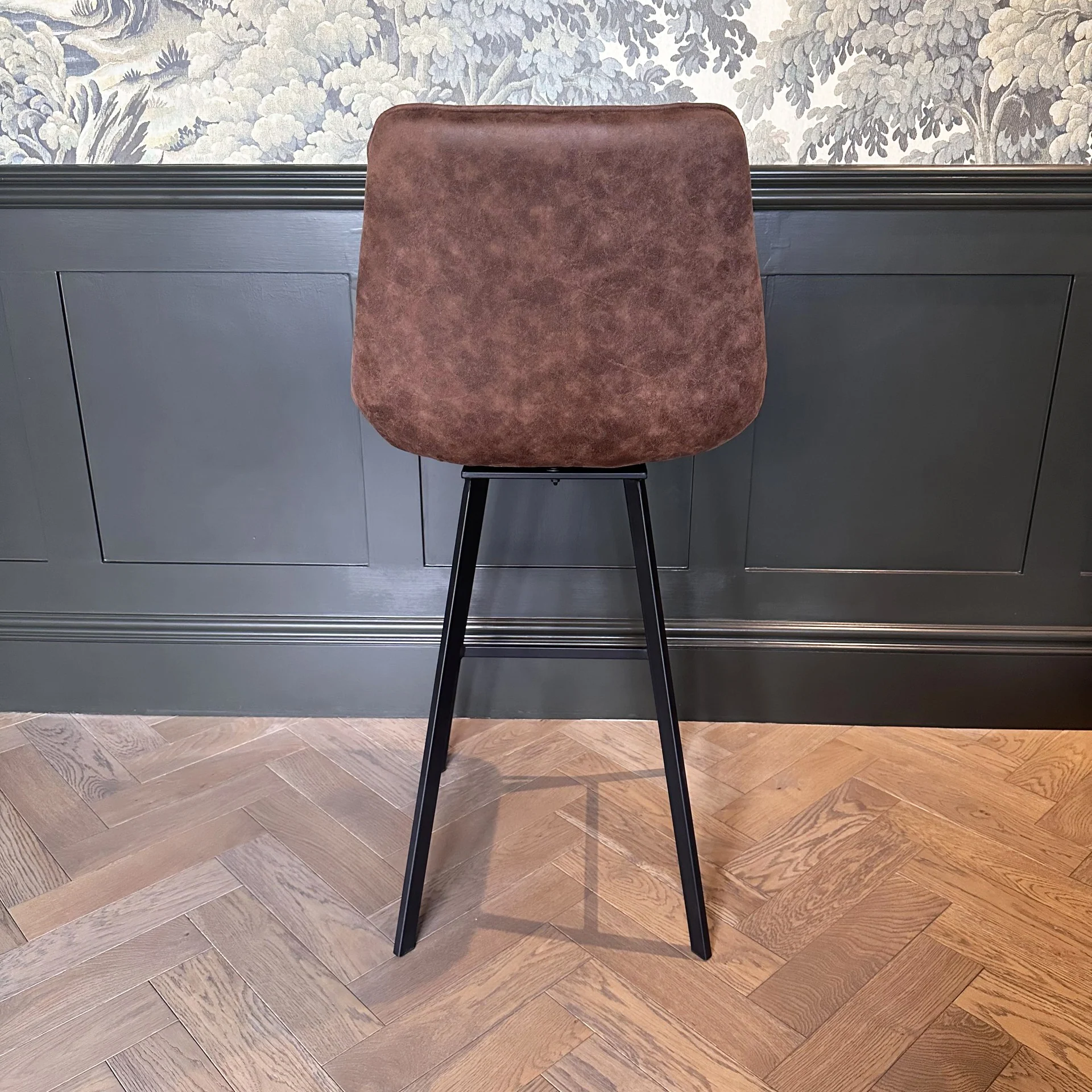 Corina Bar Stool | Brown - Image 4