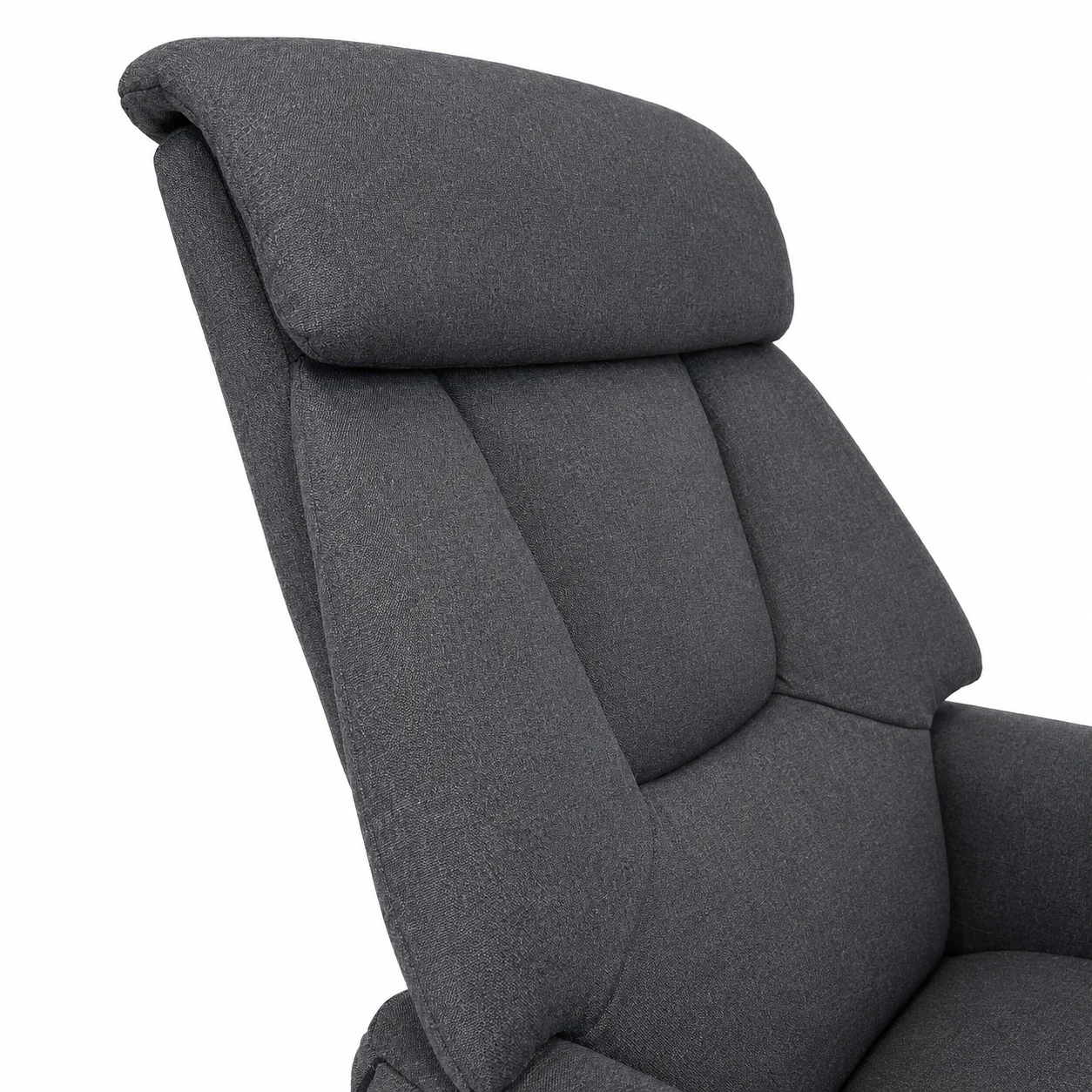 Florida Swivel Recliner & Footstool | Grey - Image 8