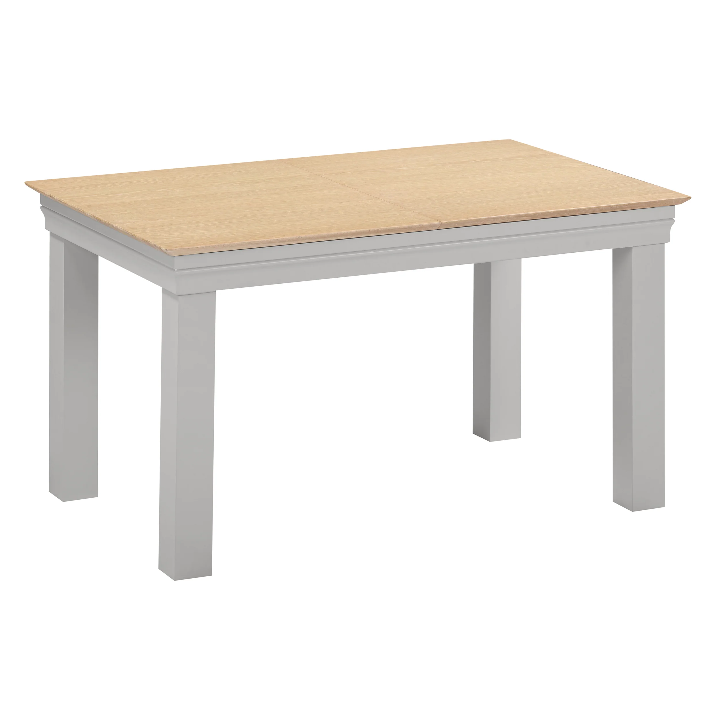 Francis Pebble Grey Extending Dining Table (1.4 m - 2.1 m) - Image 4