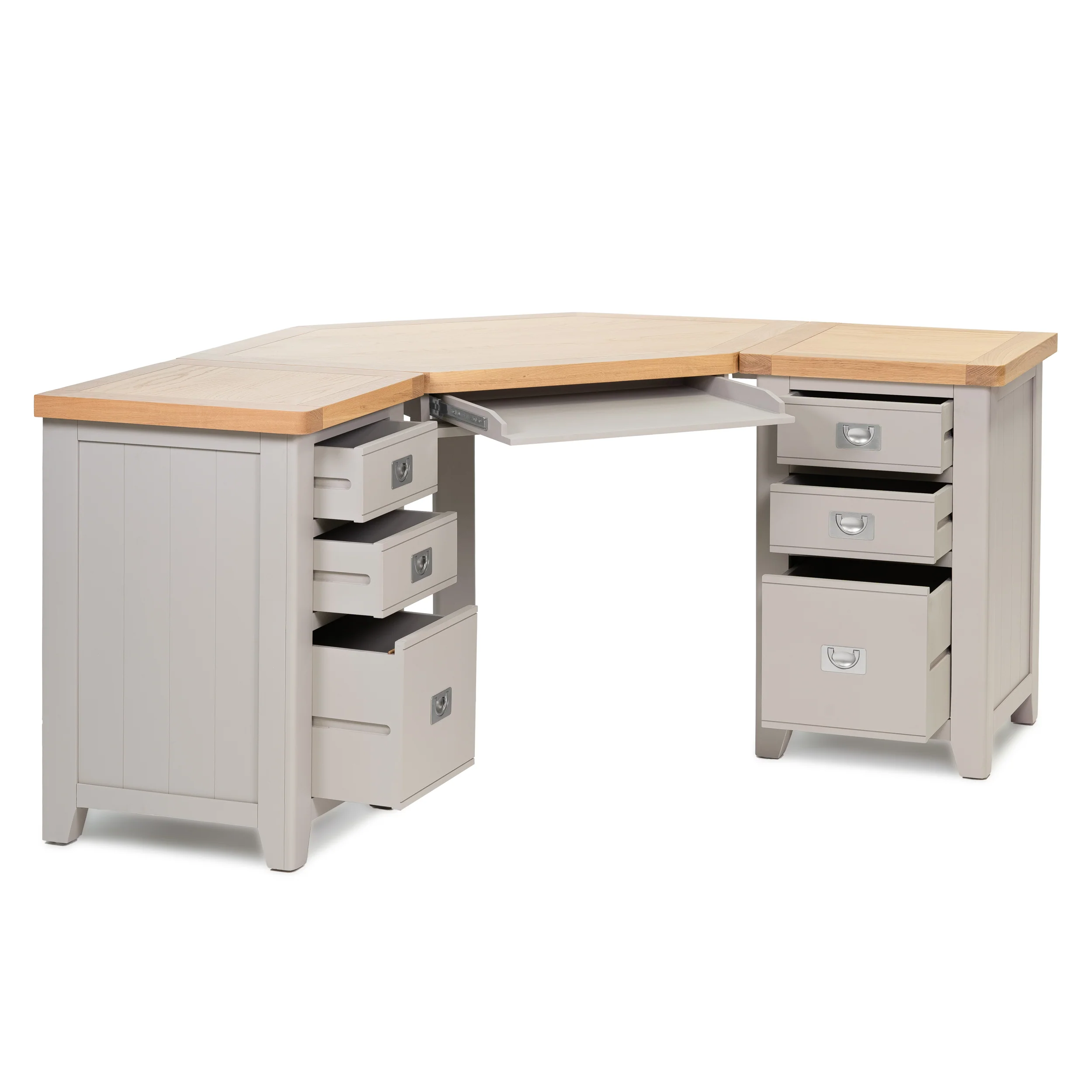 Gloucester Grey Corner Desk - Image 4