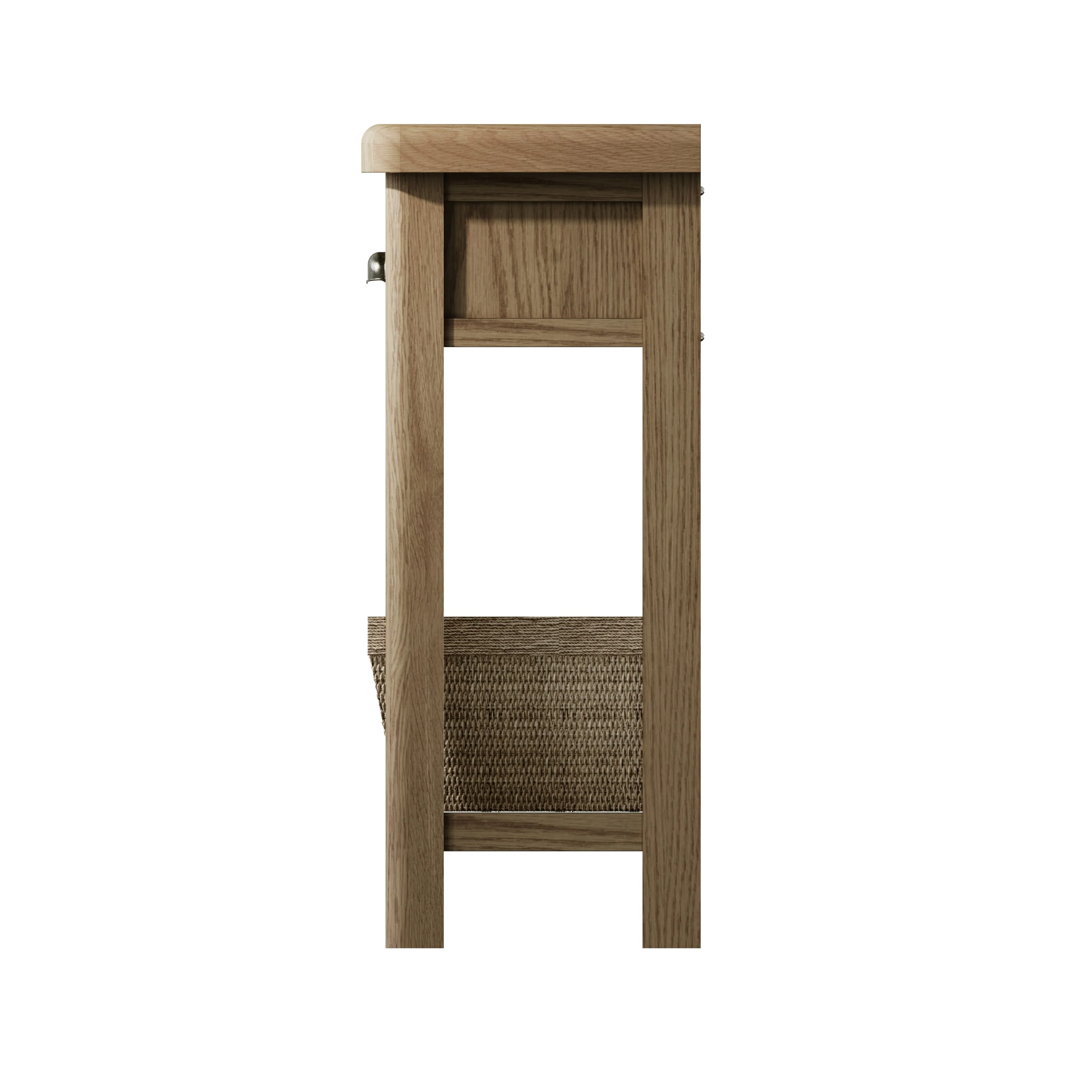 Hove Smoked Oak Console Table - Image 5