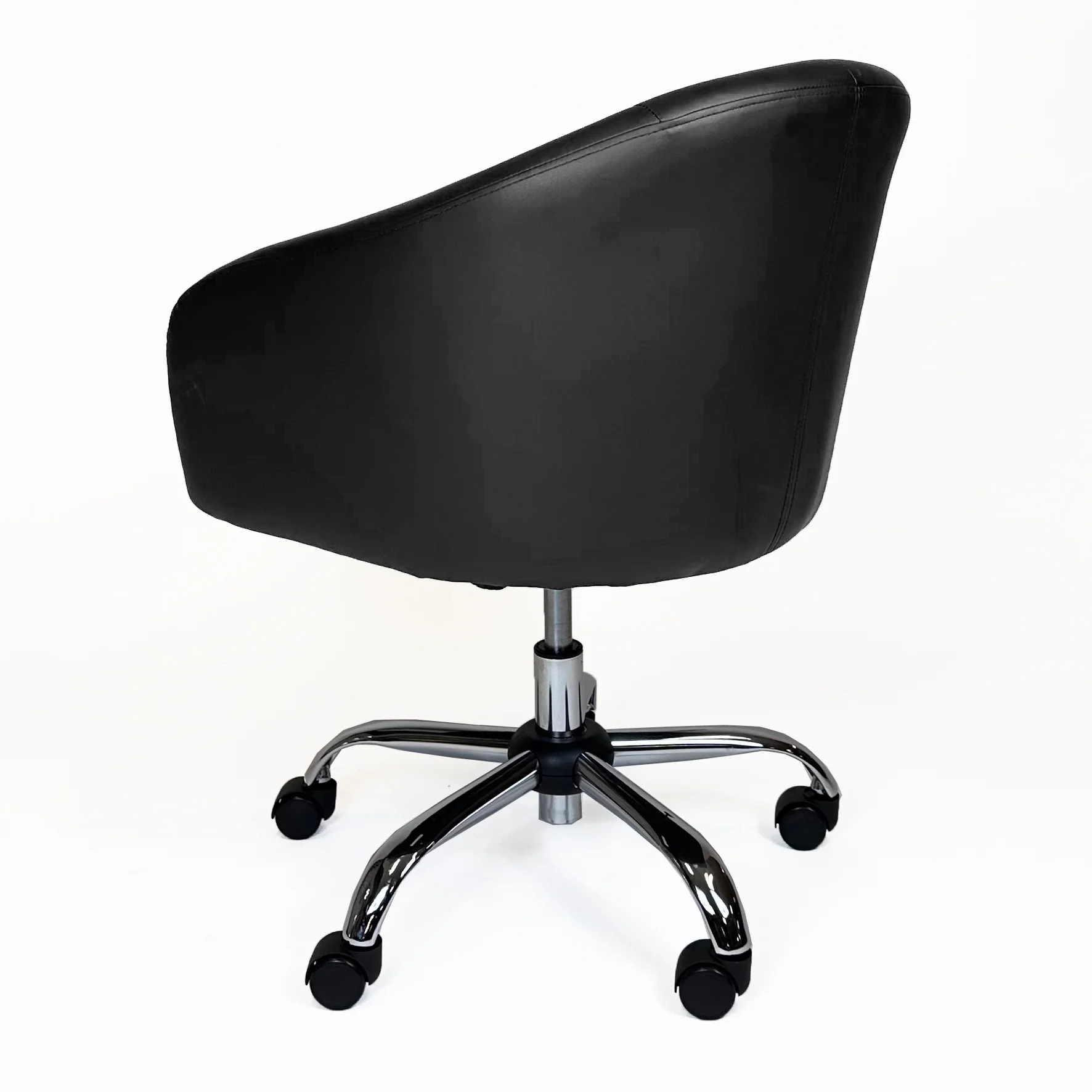 Isabella Swivel Office Chair | Grey - Image 5