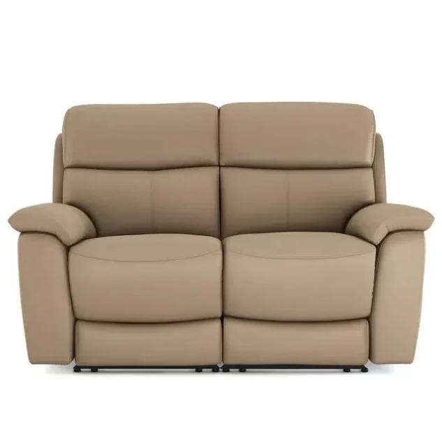 Nevara Latte Reclining 2 Seater Sofa - Image 4