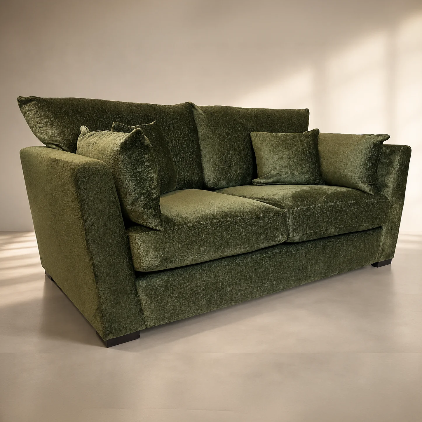 Oasis Olive 4 Seater Sofa - Image 3