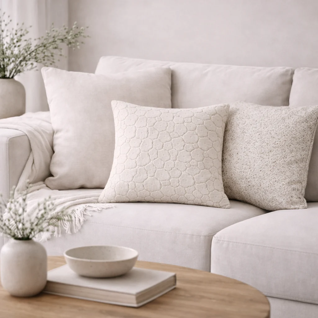 Paul Moneypenny Spoton Cushion - Ivory - Image 2