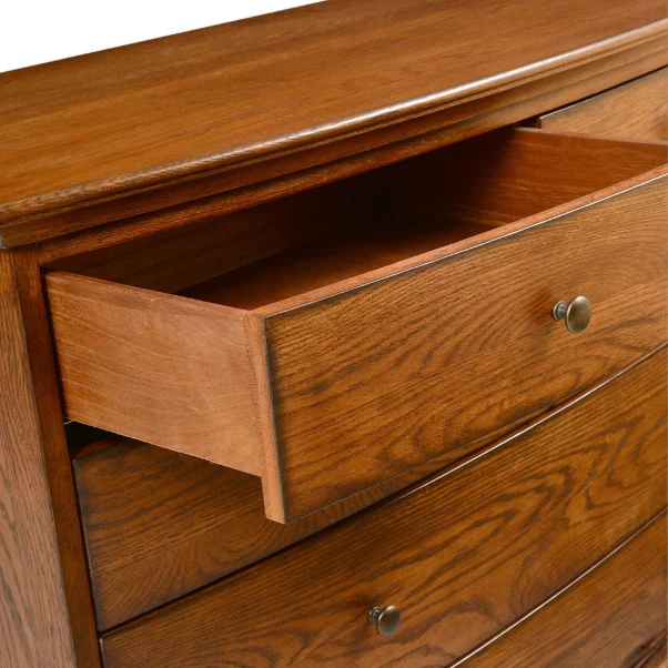Winchcombe Dark Oak 7 Drawer Chest - Image 6
